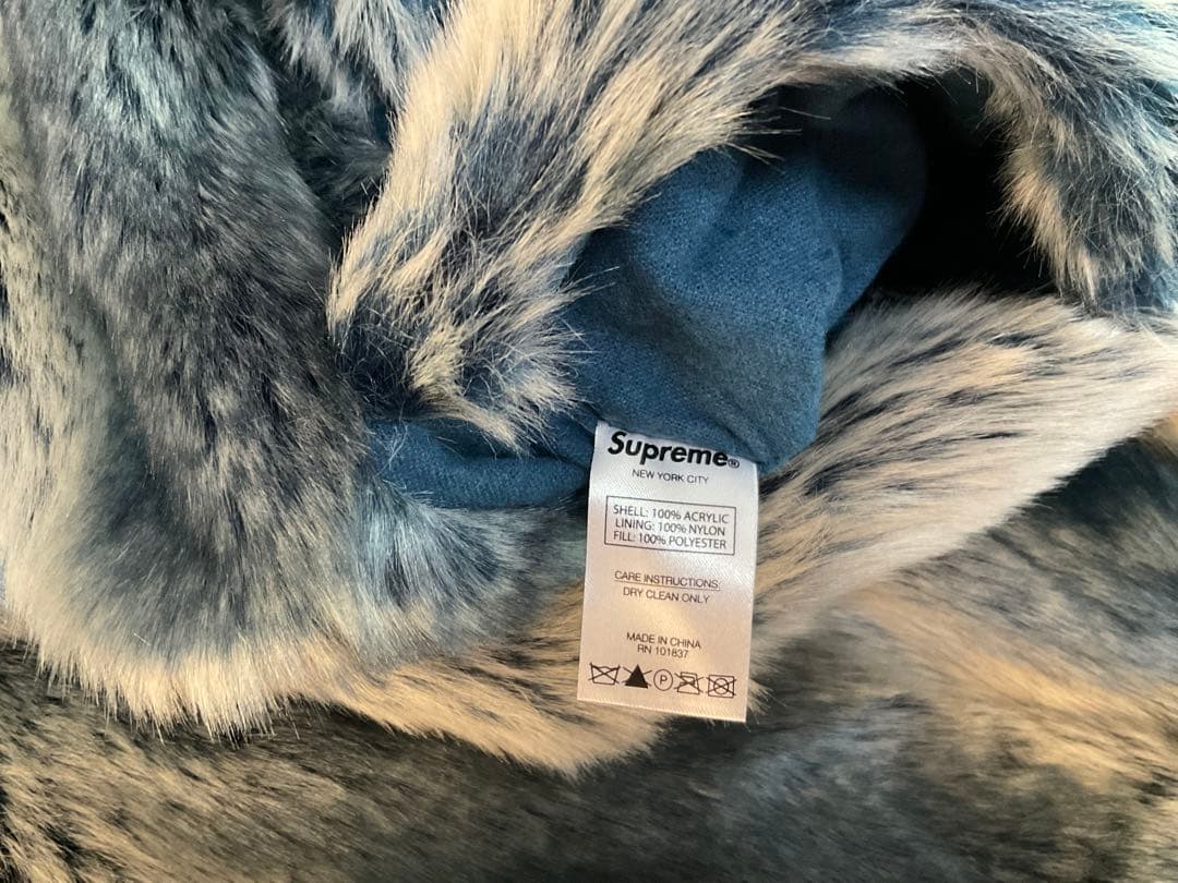 太*2様 Supreme Fur Reversible Hooded Jacke