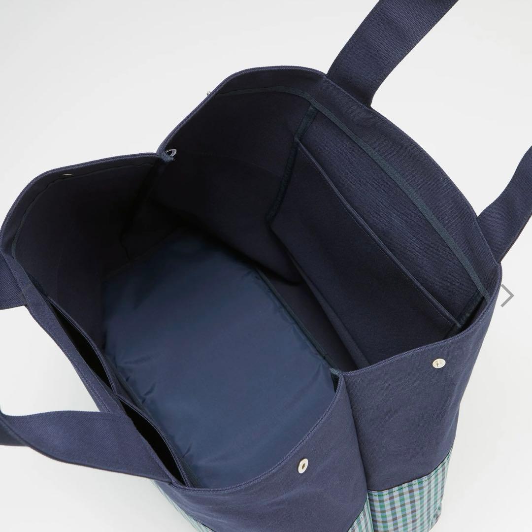 新品未使用　ファミリア　バッグ　ファミリアチェック　マザーズバッグ