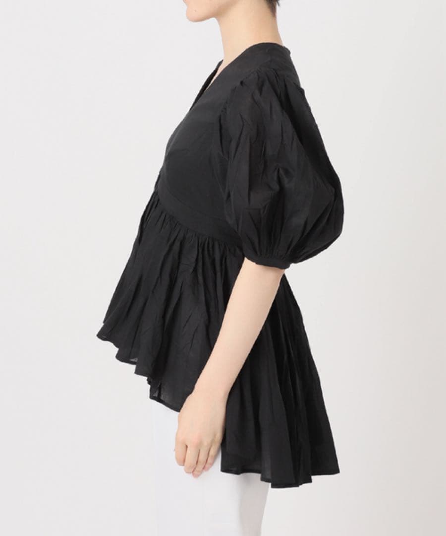 【2025SS】マリハ　ブラウス　黒