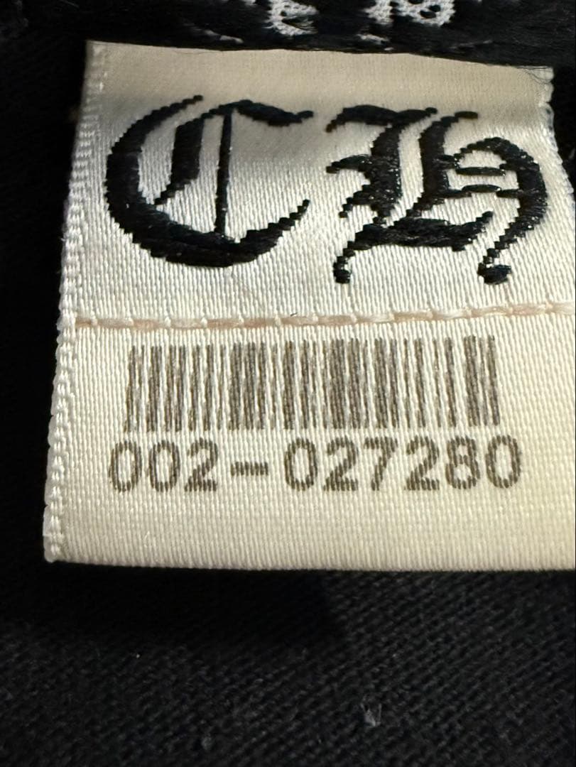 L*J様 Chrome Hearts ブラック ロングスリーブ Tシャツ