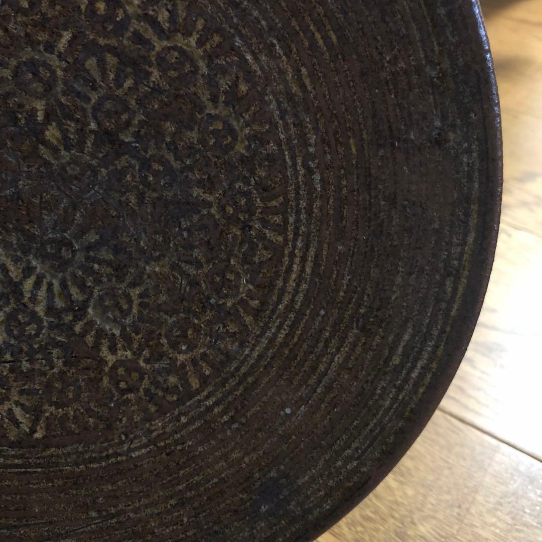 骨董品　皿とディスプレイスタンド