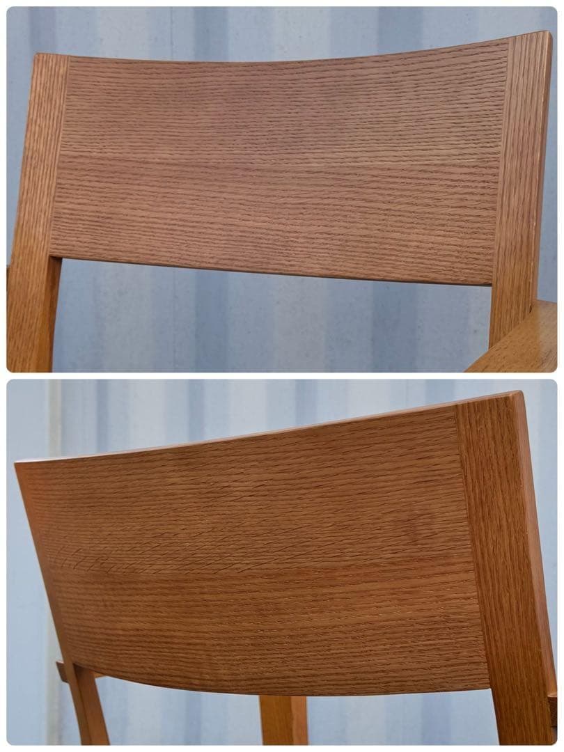 ② shirakawaシラカワ ダイニング チェア 肘付き 北欧