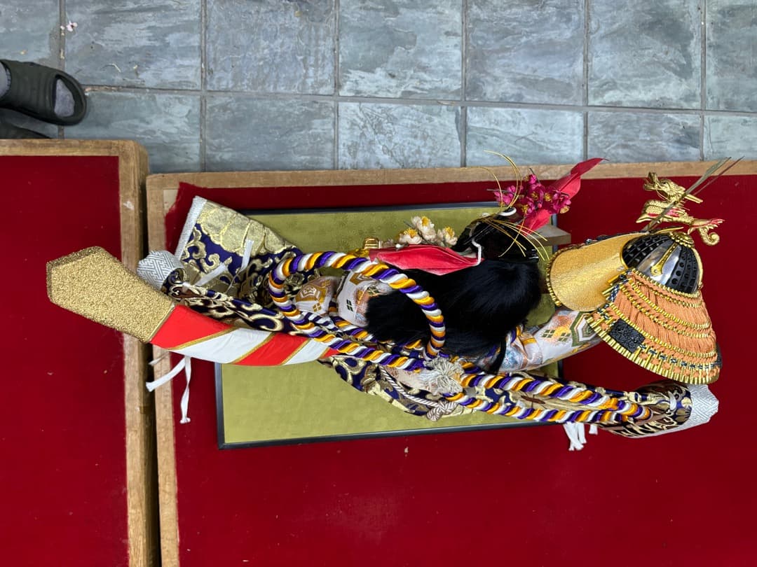 オリジナル五月人形　金時兜差