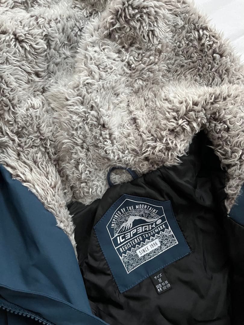 や*と様 ICE PARK ネイビー スキーウェア フリースライニング　上のみ