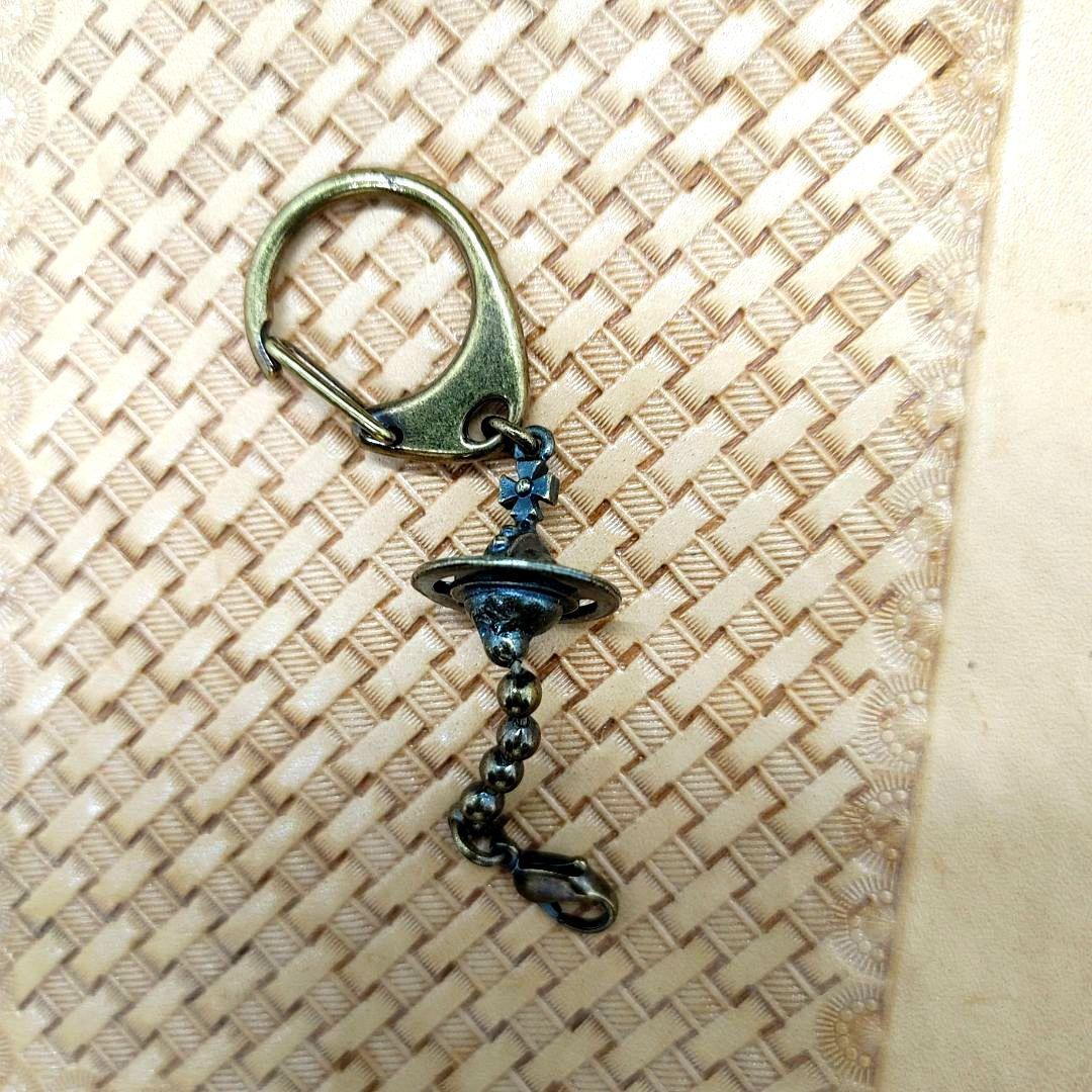 【希少】ヴィヴィアンウエストウッド　オーブライター　キーホルダー　ブロンズカラー