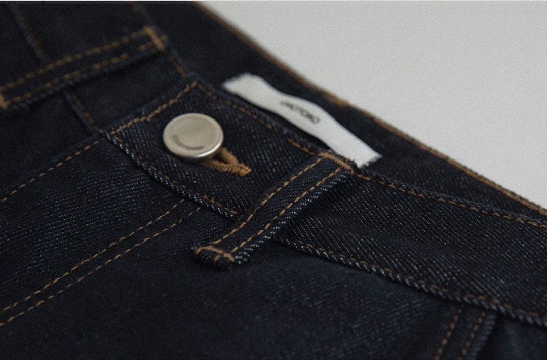 パンツ OHOTORO wide stitch jeans / indigo / S