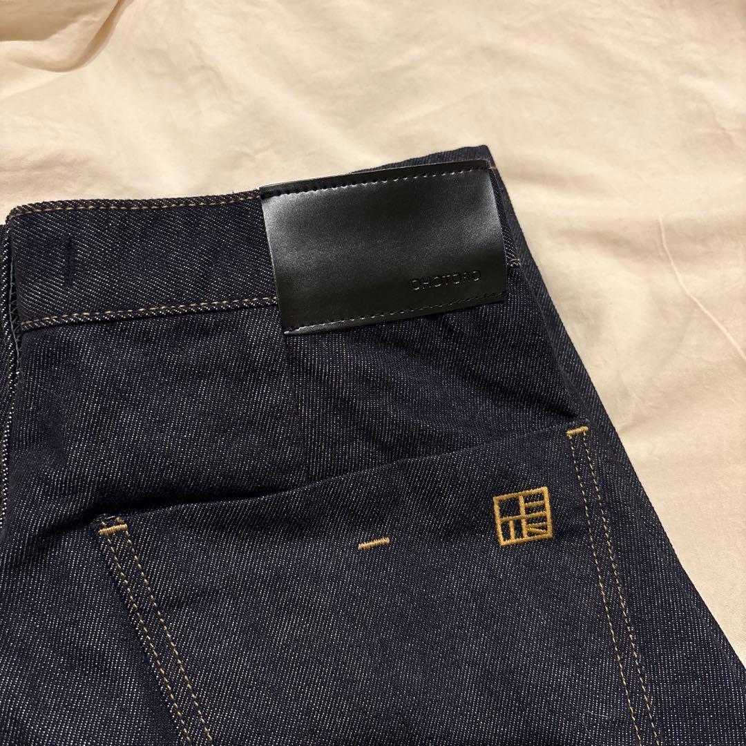 パンツ OHOTORO wide stitch jeans / indigo / S