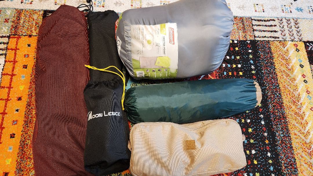 ソロキャンプ　5点セット