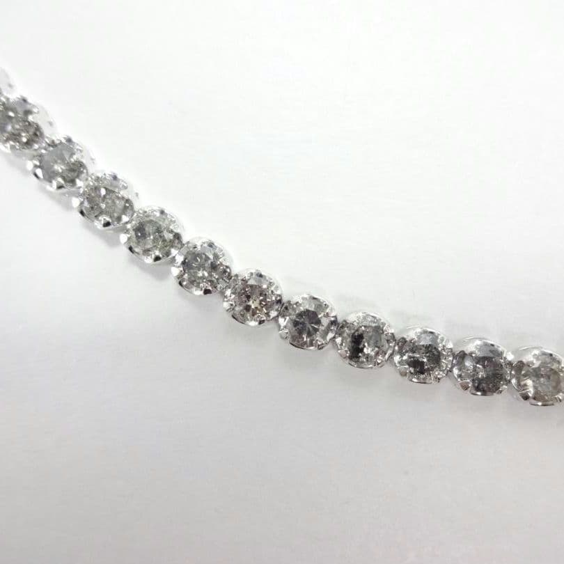 【Kako♡様】5.00ct　ダイヤモンド　テニスブレスレット　K18WG