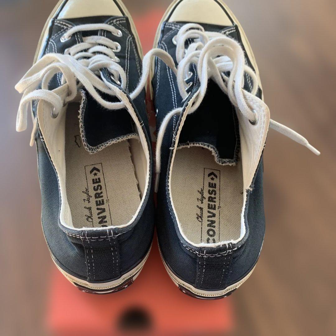 箱有り日本未発売❗️チャックテイラーコンバース　ct70 ブラック8.5 27cm