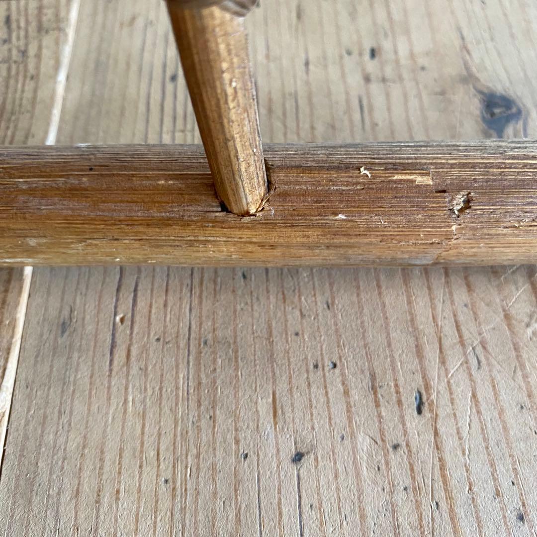 ヴィンテージ ラタン 飾り棚 植物台 昭和レトロ z867