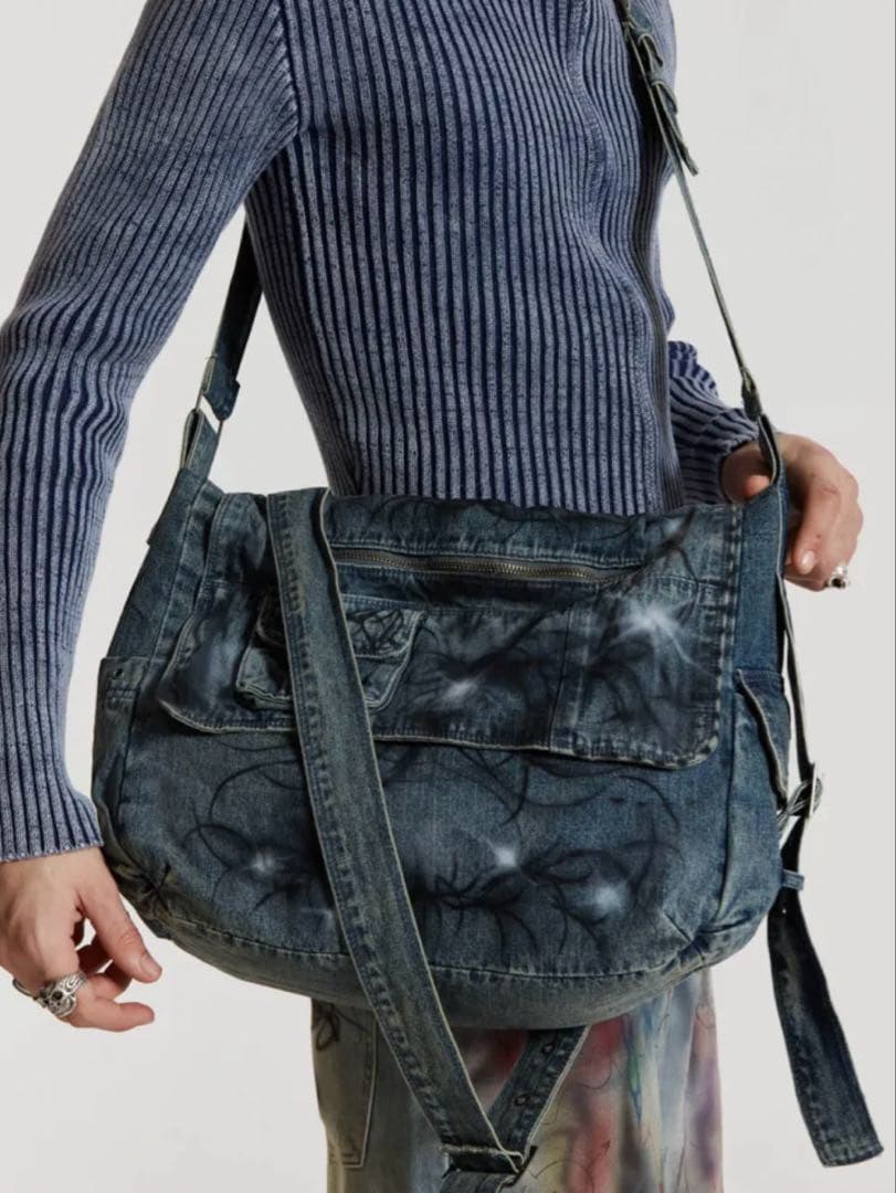 Jaded london × Cold f33t デニムバッグ