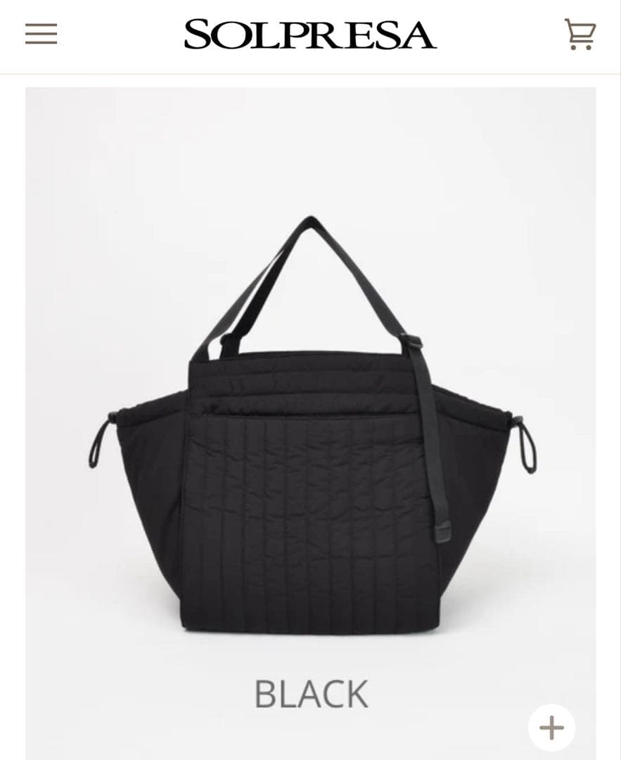 SOLPRESA マザーズバッグ　Mサイズ