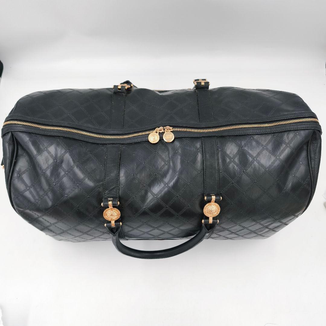 【美品 高級◎】ヴェルサーチ ボストンバッグ サンバースト 2way 大容量