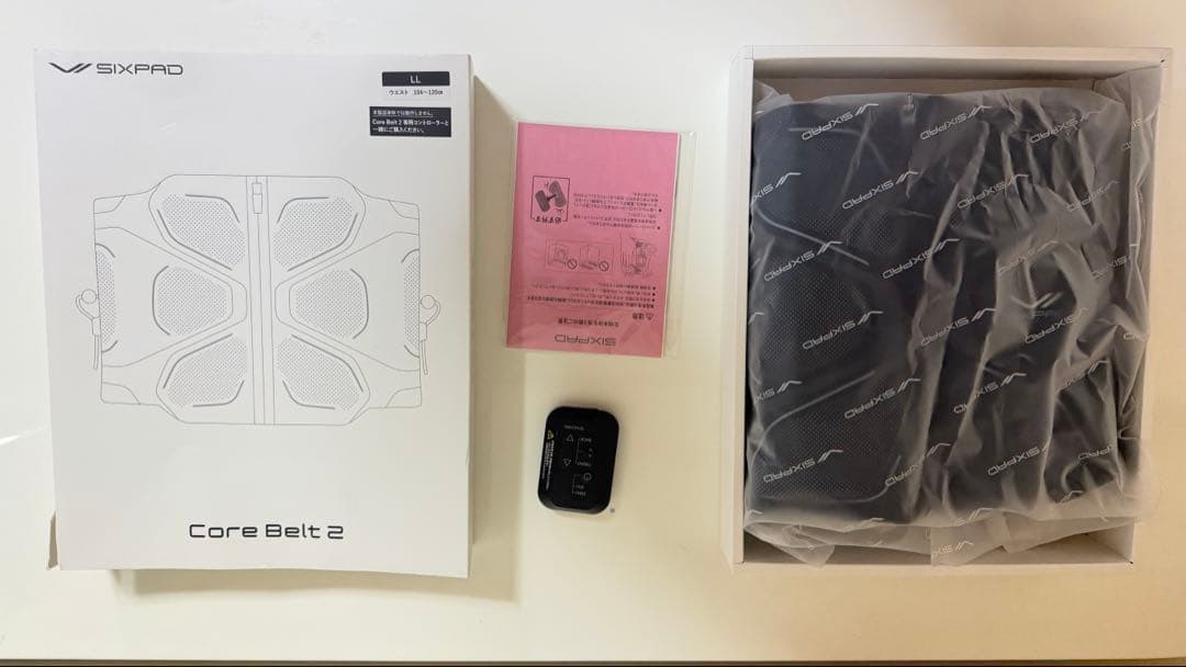 【中古】シックスパッド コアベルト 2 専用コントローラー付