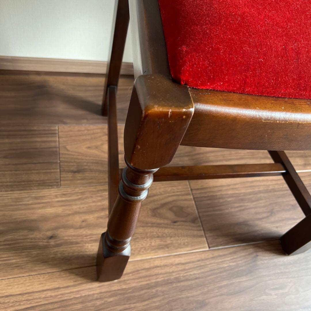 ①アンティーク　椅子　チェア　インテリア　ヴィンテージ　輸入家具　古家具　レトロ