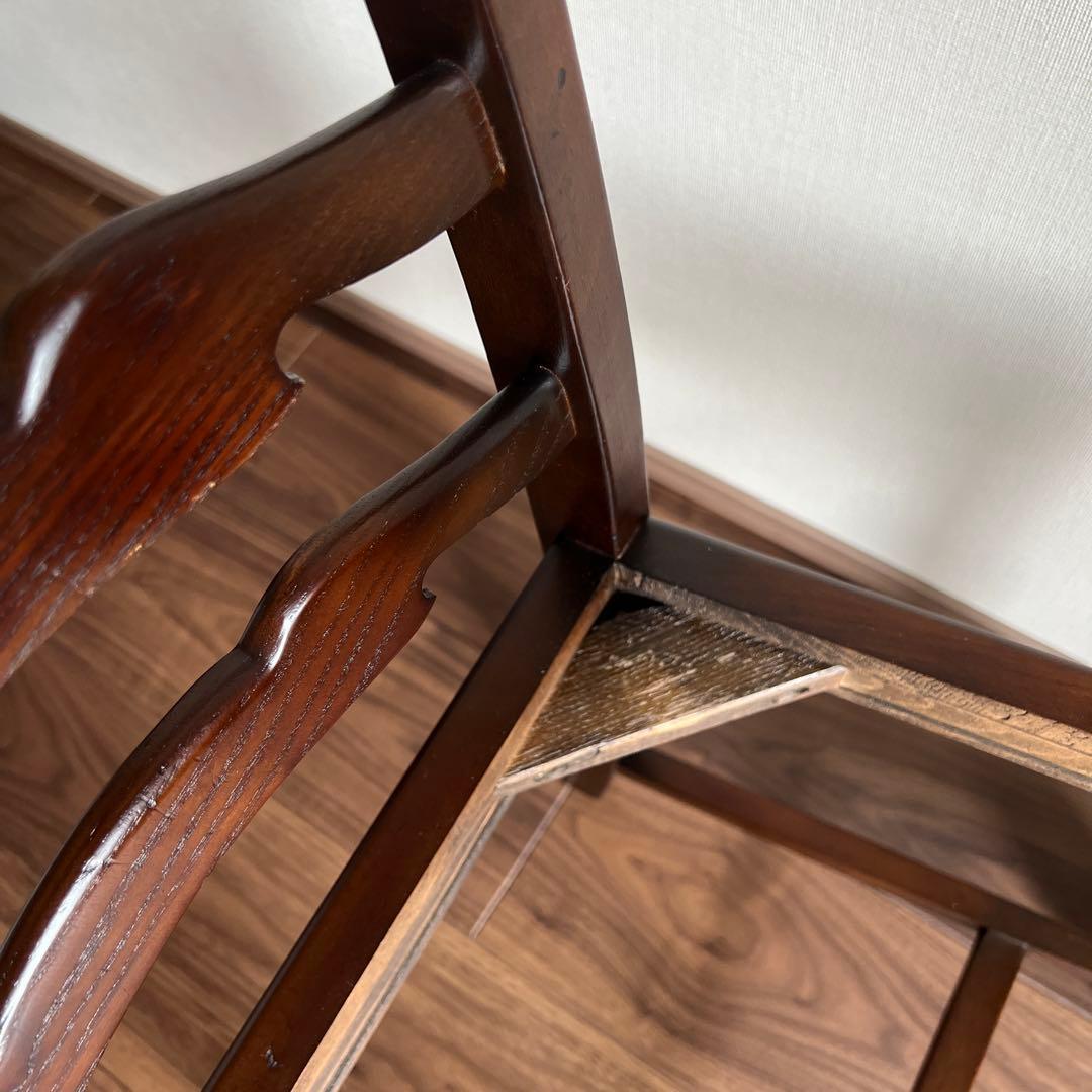 ①アンティーク　椅子　チェア　インテリア　ヴィンテージ　輸入家具　古家具　レトロ