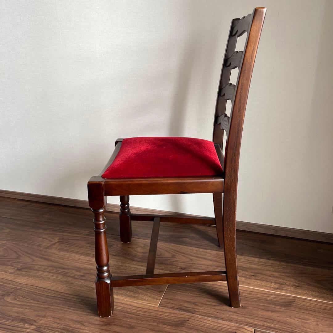 ①アンティーク　椅子　チェア　インテリア　ヴィンテージ　輸入家具　古家具　レトロ