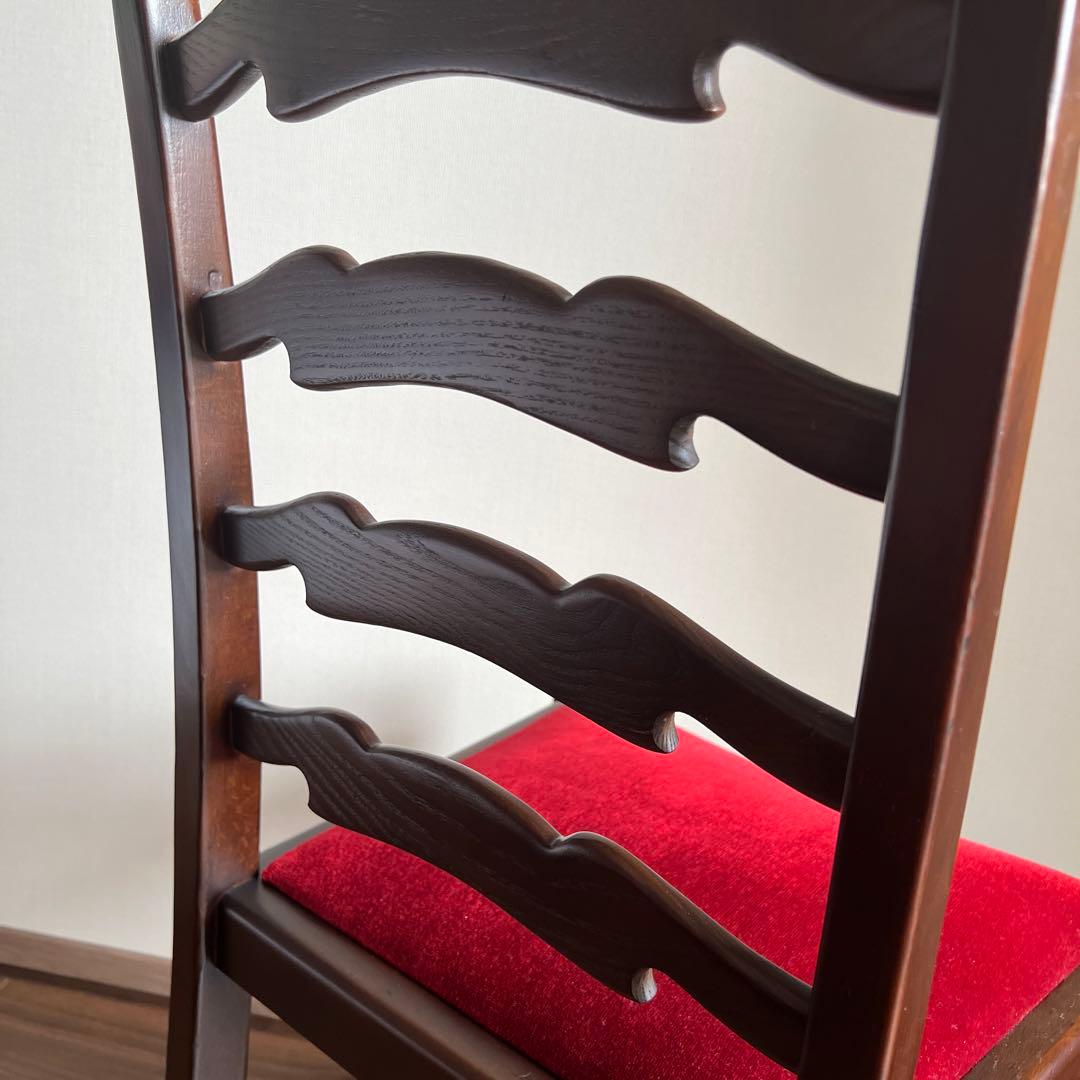 ①アンティーク　椅子　チェア　インテリア　ヴィンテージ　輸入家具　古家具　レトロ