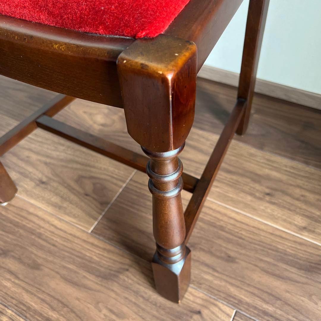 ①アンティーク　椅子　チェア　インテリア　ヴィンテージ　輸入家具　古家具　レトロ