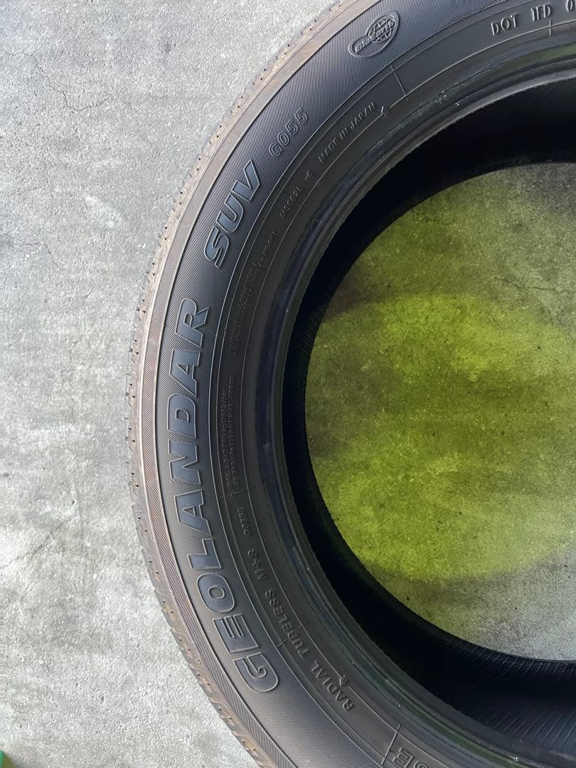 225/55r18 ジオランダー 4本セット 2025年製造