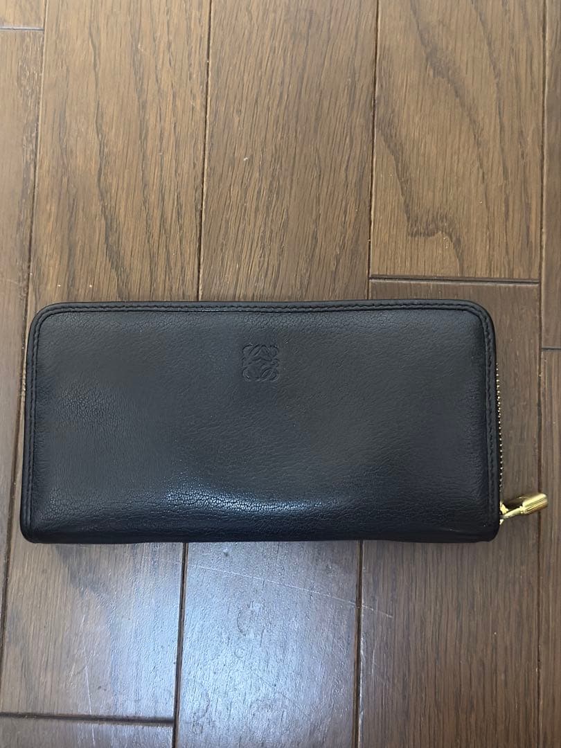ロエベ LOEWE ラウンドファスナー 長財布 アナグラム