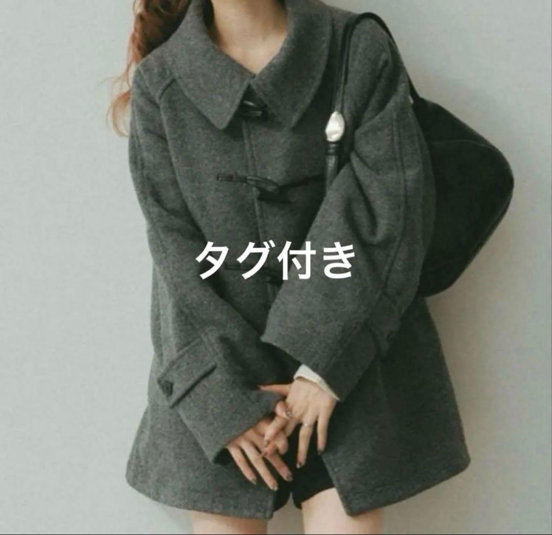 kastane【WEB先行/ベスト付き】ダッフルフレアコート