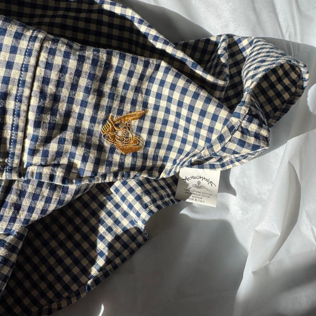 Vivienne Westwood ペイントチェックシャツ