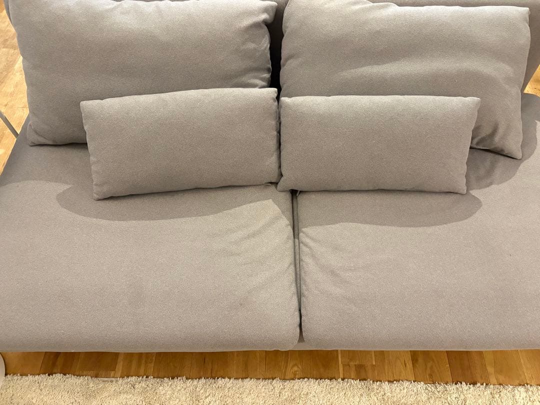 ソーデルハムン　3人がけカバー　トルネードグレー値下げしました