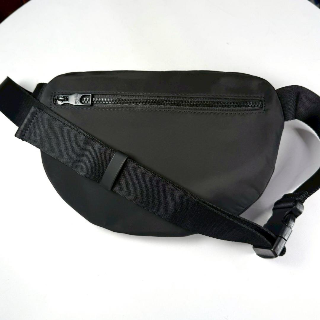 VERSACE BLACK RANGE ICONIC LOGO ベルトバック