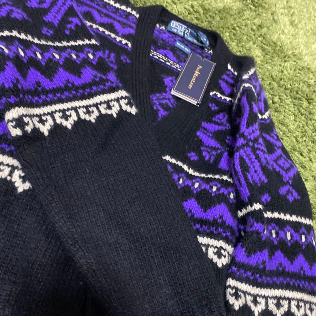 Polo by Ralph Lauren HAND KNIT カーディガン S