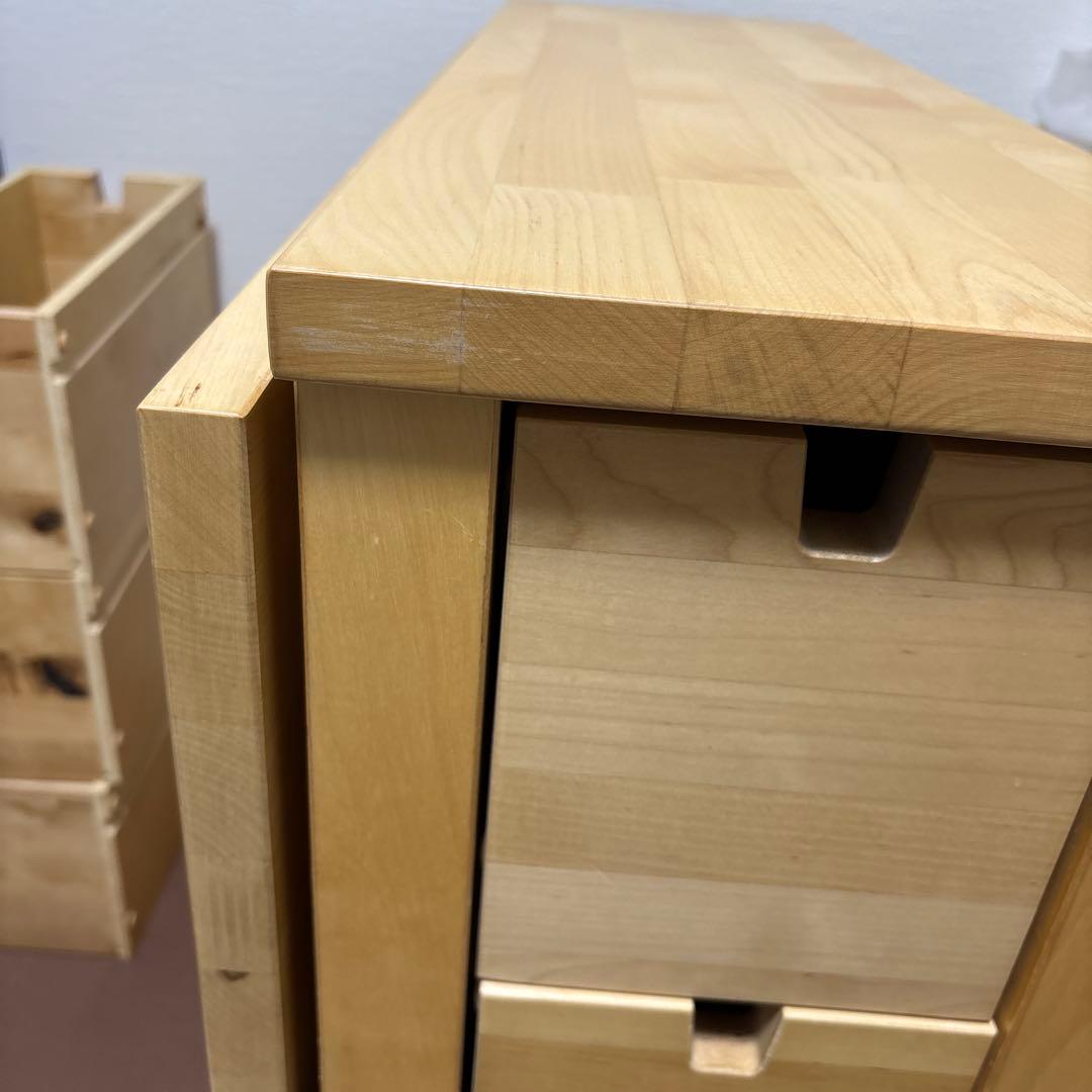 IKEA ノールデン ダイニングテーブル 引き出し付き