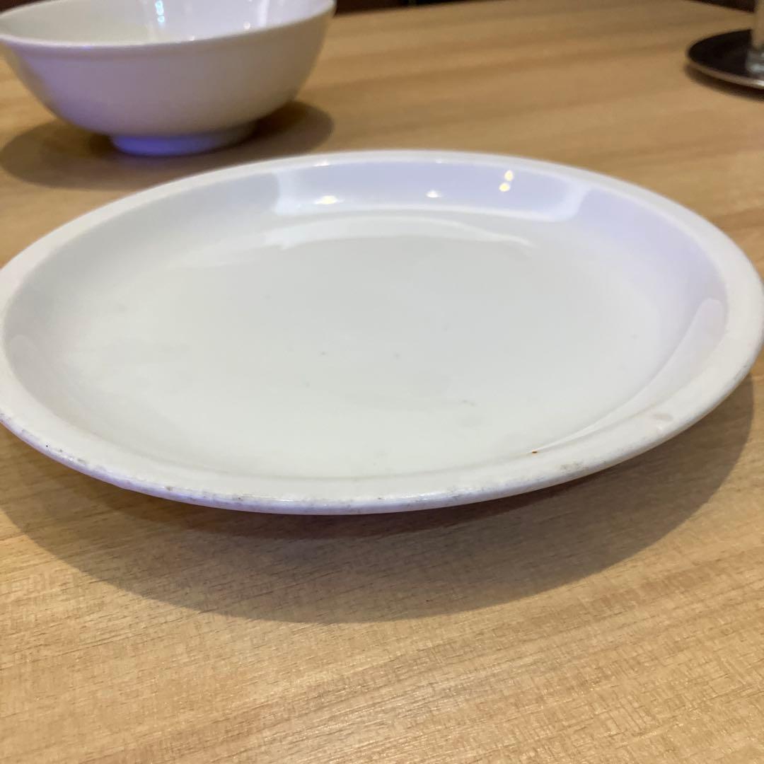 業務用ホワイト陶器どんぶりと皿　計80枚