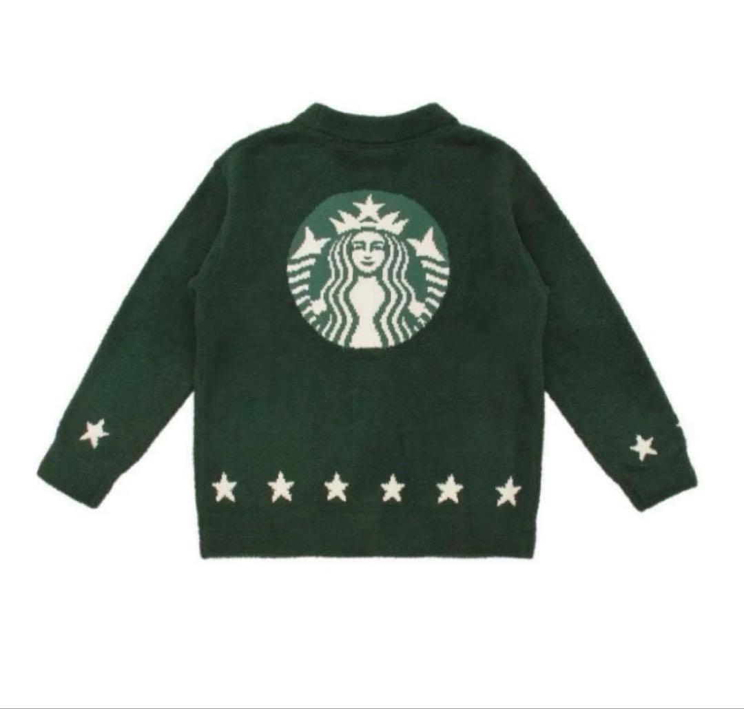 スタバ　ジェラピケ　ルームウェア　カーディガン
