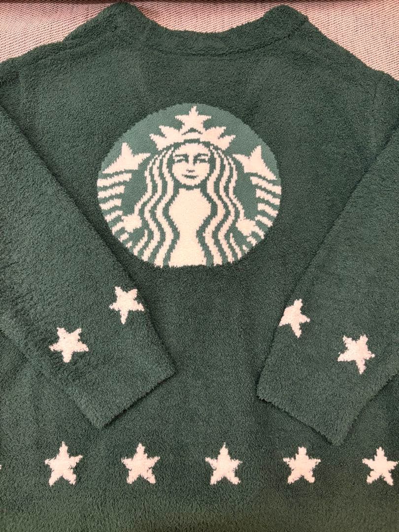 スタバ　ジェラピケ　ルームウェア　カーディガン