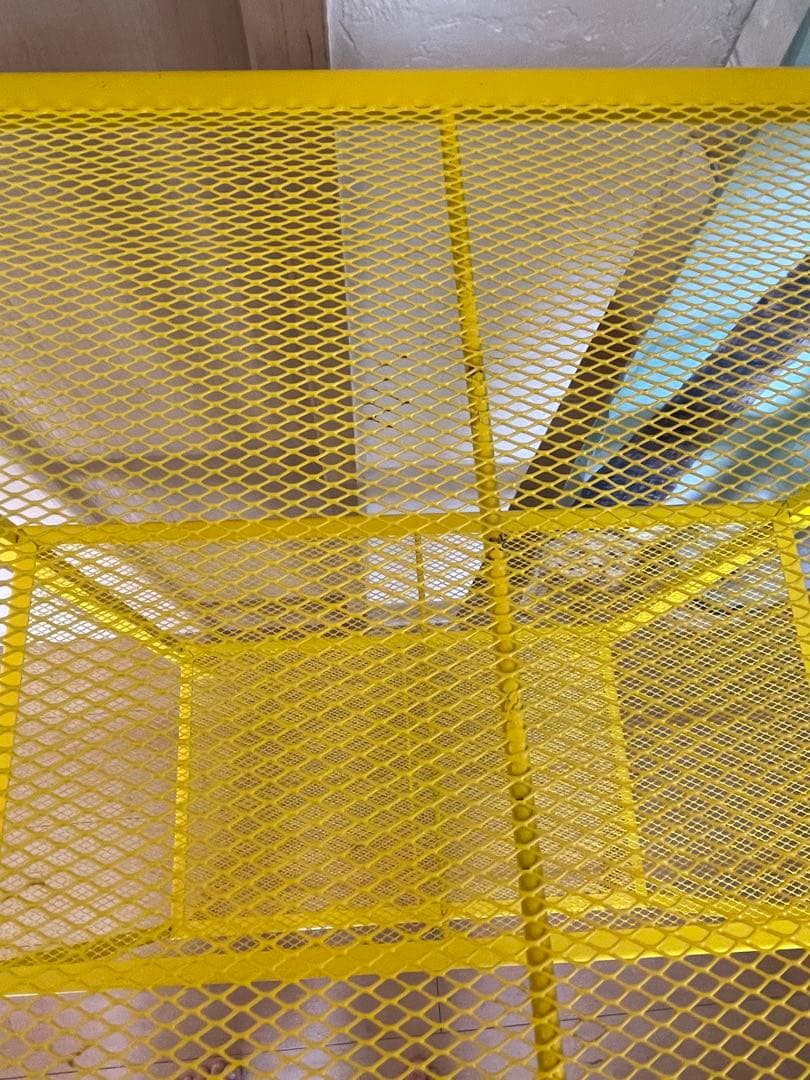 に*り様 【IKEA】レールベリ　廃盤イエロー　シェルフ　ラック 黄色