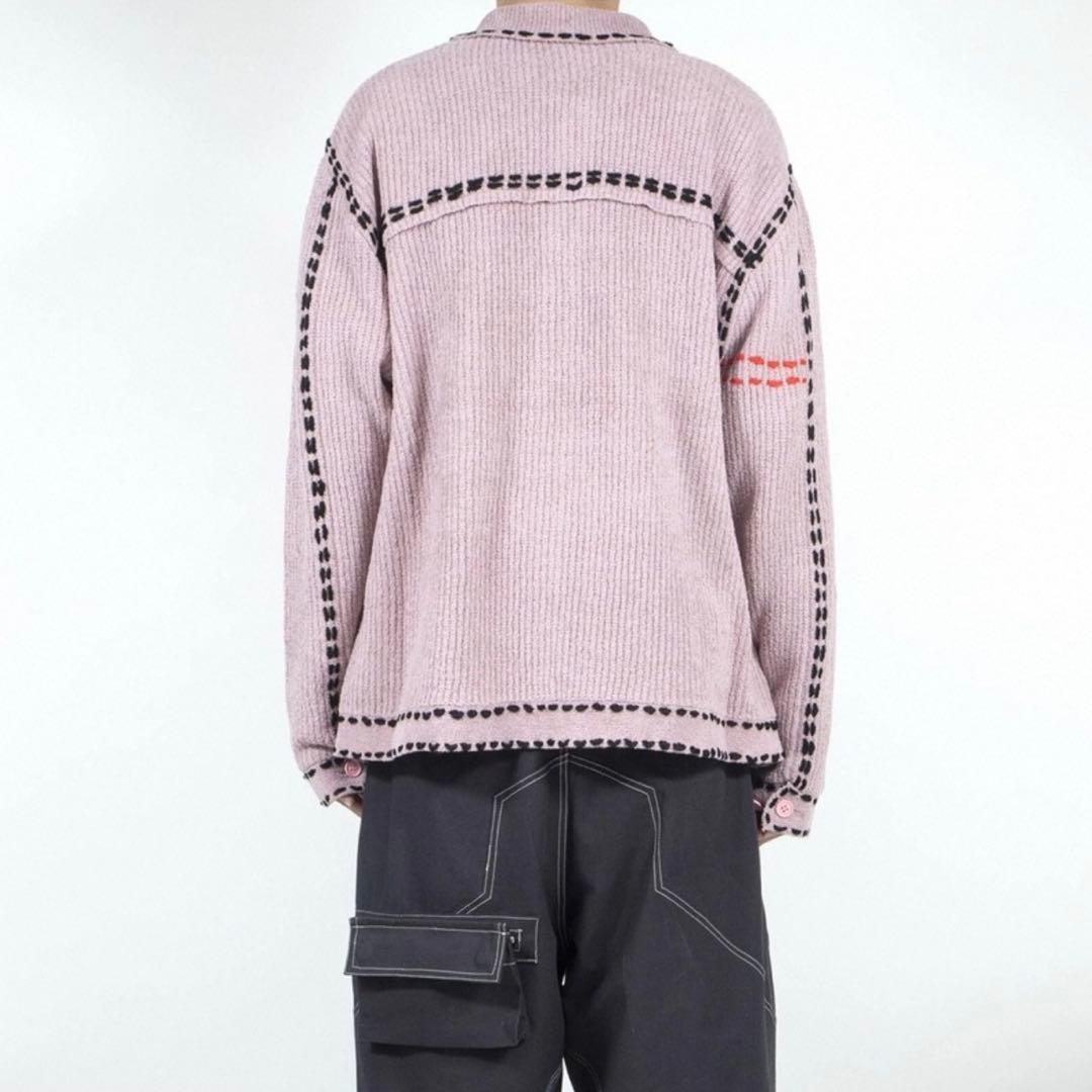 【即発送】PHINGERIN PG1 KNIT 2023AW ピンク XXL