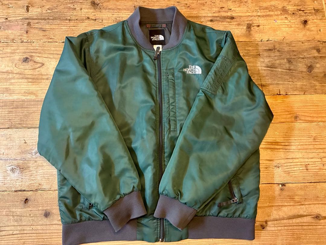 THE NORTH FACE MA-1ジャケット XL グリーン