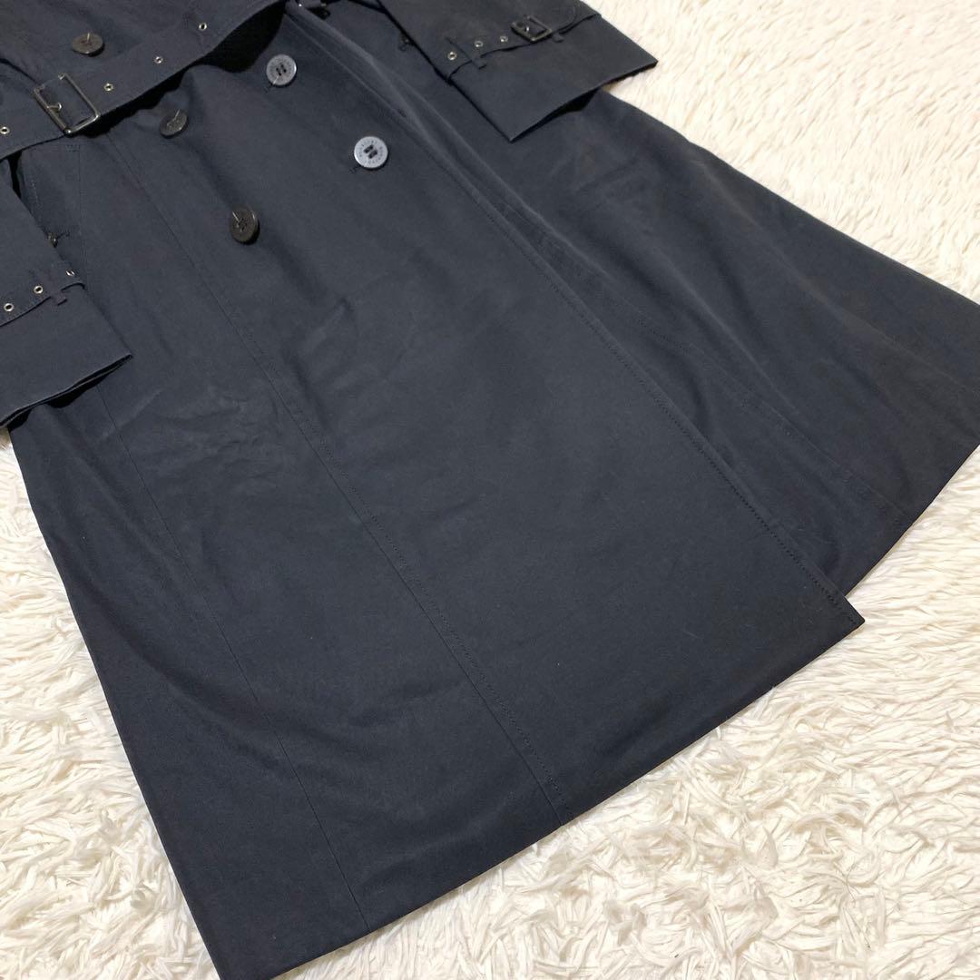 美品　バーバリーロンドン　トレンチ　ライナー　ベルト　ノバチェック　ブラック