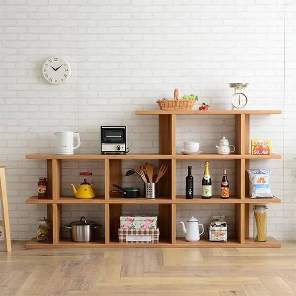 ロータイプ90cm幅　★超特価★佐藤産業　4FUL Fizz シェルフ 1