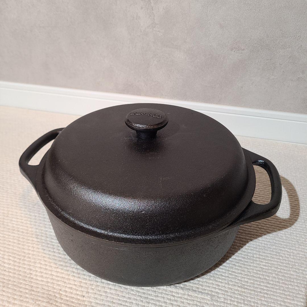Skeppshult　スケップシュルト　キャセロールラウンドダッチオーブン　24