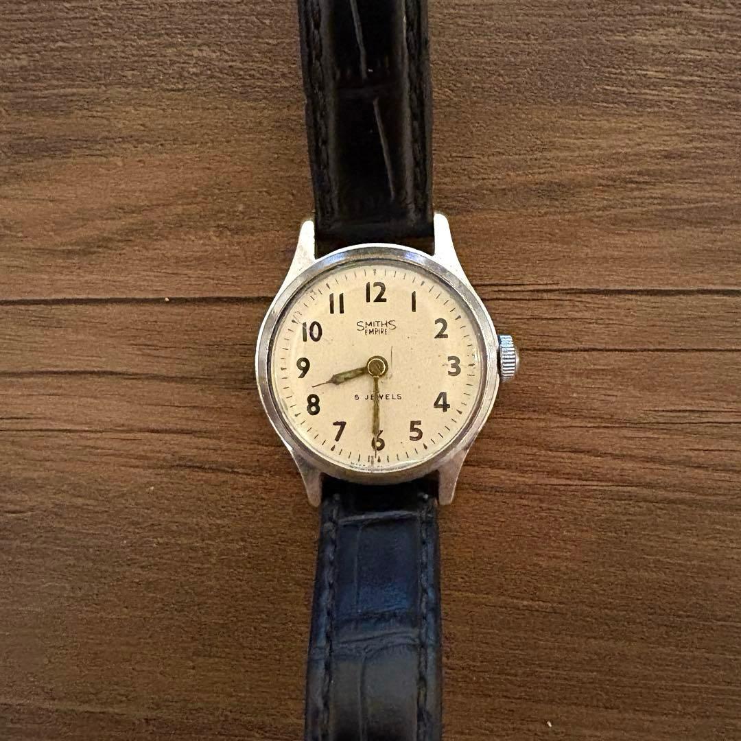 smiths empire 5jewels vintage 手巻き 腕時計