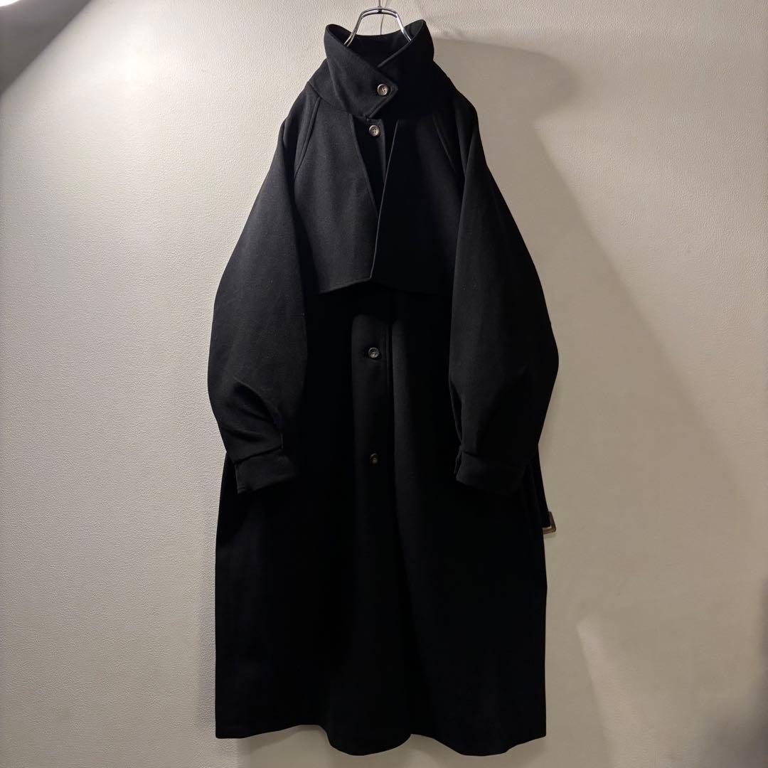 オーバーサイズ ミリタリー チェスターコート ARMY y2k 黒 ブラック