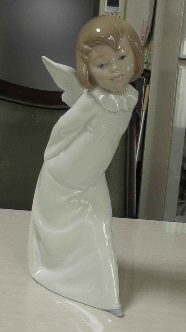 LLADRO　リヤドロ【天使の考え事（わかってきたぞ）】２　リアドロ　Ｌ021