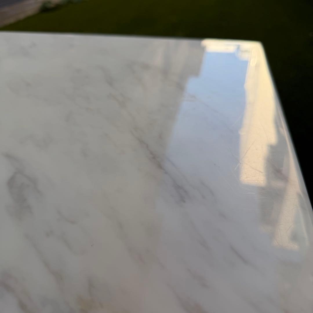 ‼️お値段変更しました‼️廃盤⭐️美品⭐️ACTUS⭐️天然大理石ローテーブル⭐️アクタス