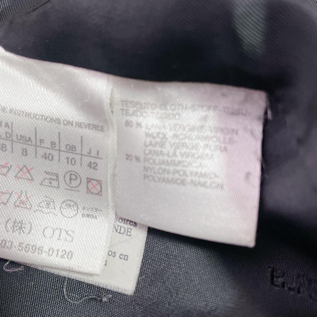 美品　マックスマーラ　銀タグ　チェスターコート　秋冬　ダークグレー　42