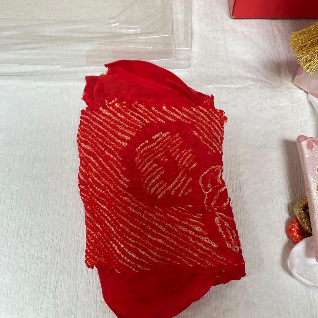 特選！七五三　はこせこセット、結び帯、帯締め