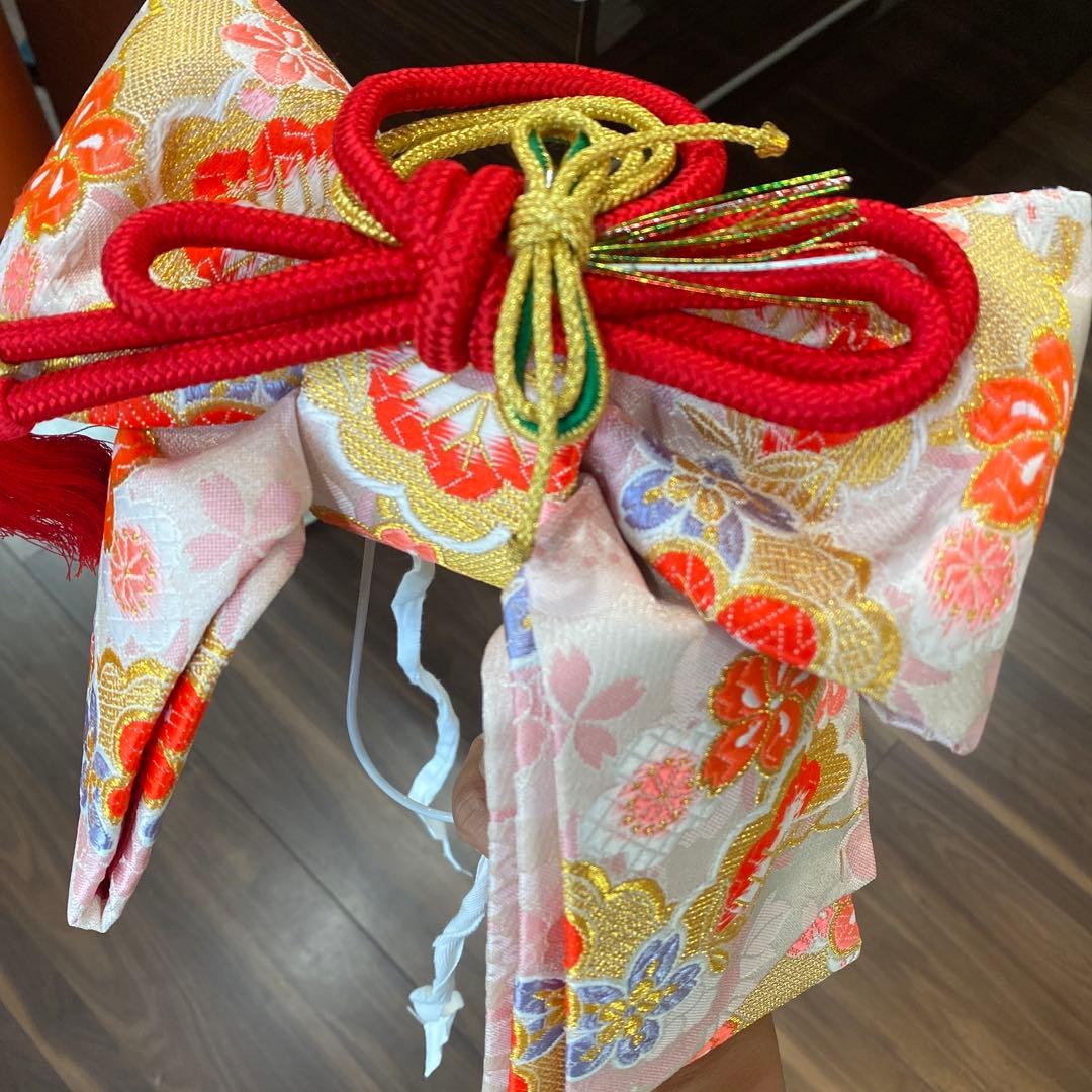 特選！七五三　はこせこセット、結び帯、帯締め