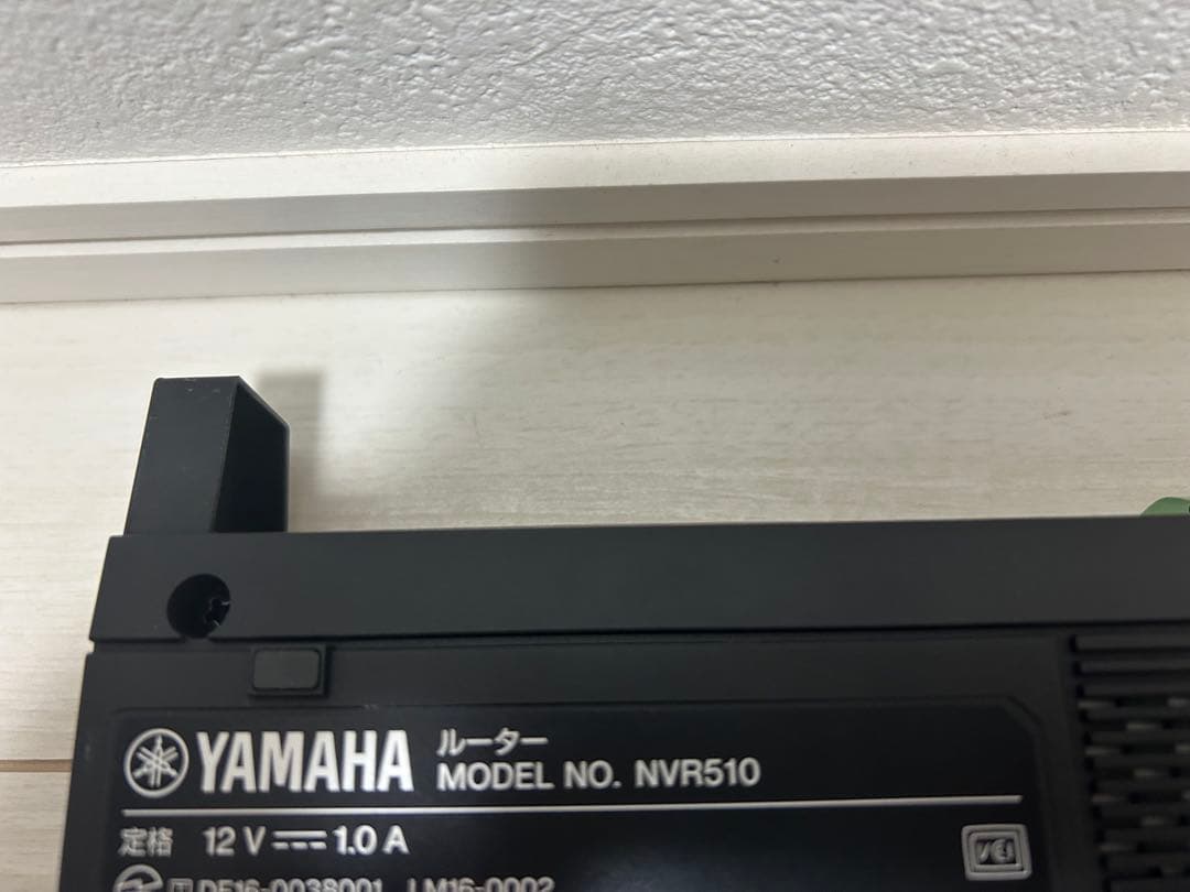 【本日21時までお値引き中！】YAMAHA NVR510 有線LANルーター