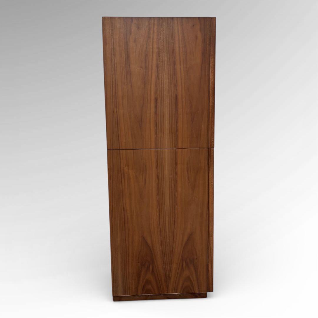 美品　IDC　大塚家具　ウォールナット　6段　チェスト　北欧　タンス